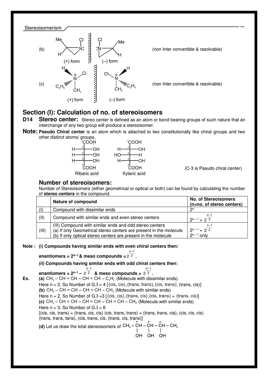 Stereoisomerism. - Page 8