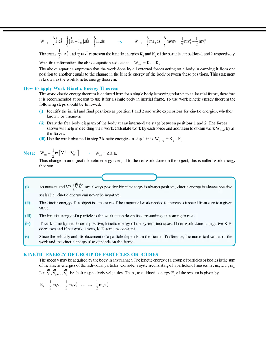 Work, Energy & Power - Page 8