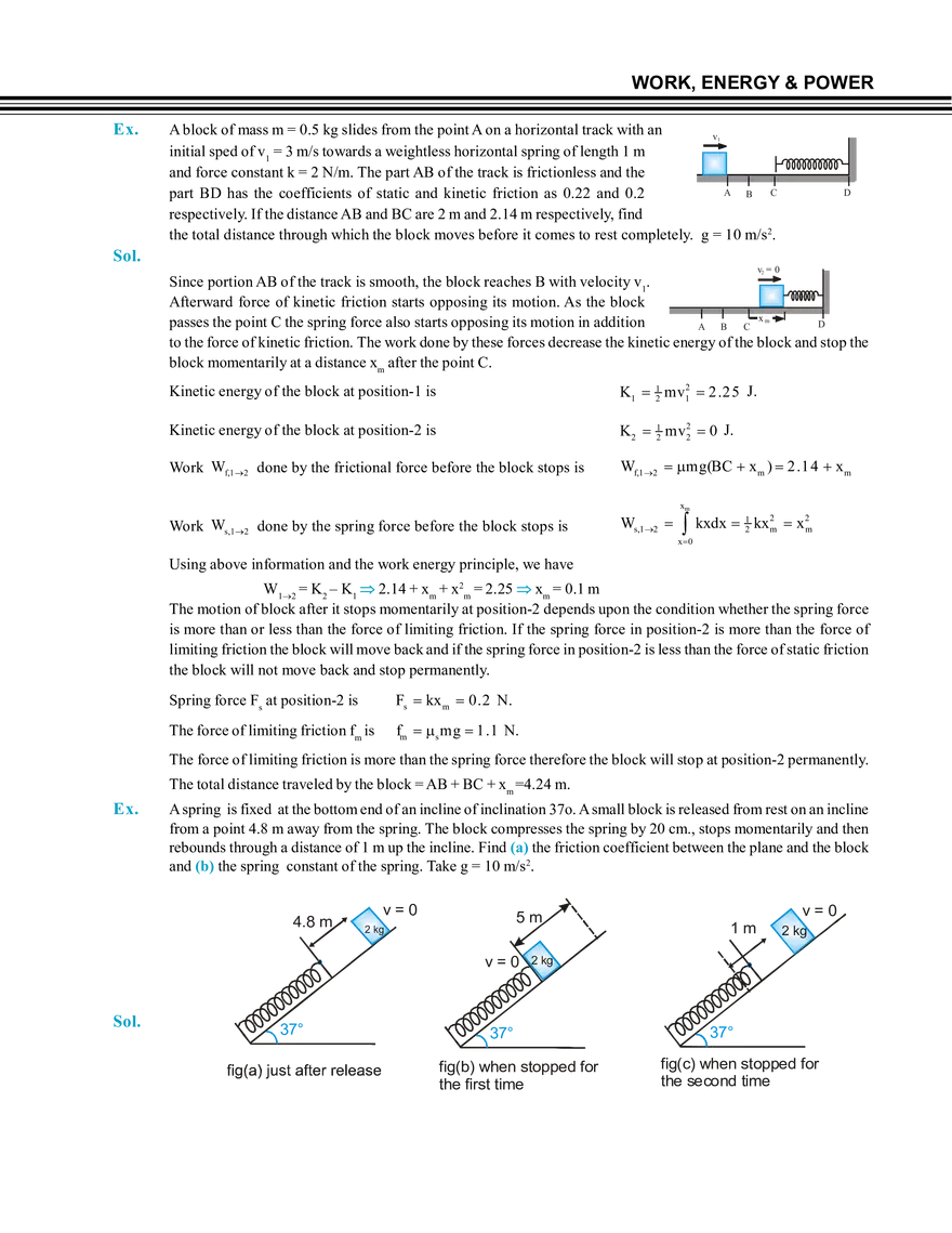Work, Energy & Power - Page 11