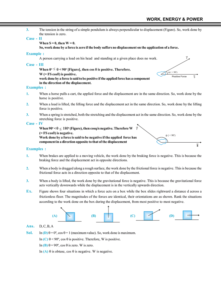 Work, Energy & Power - Page 13