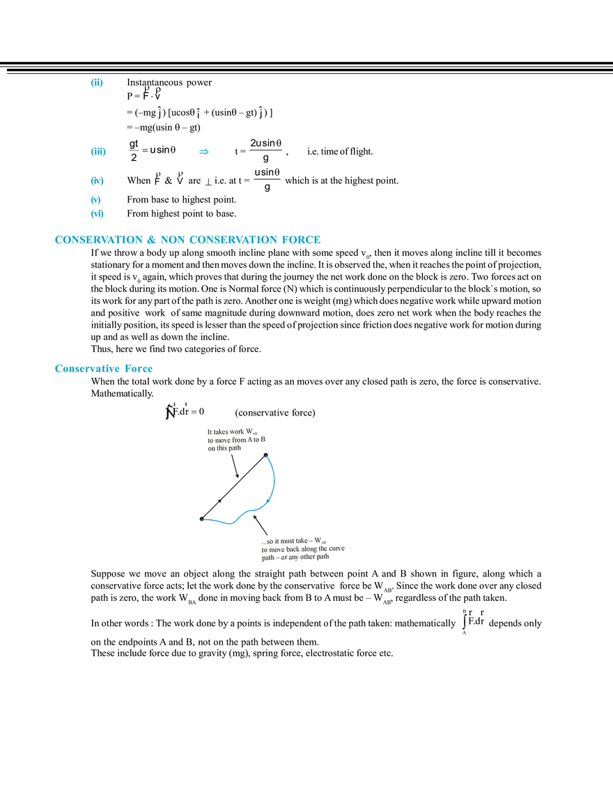 Work, Energy & Power - Page 17