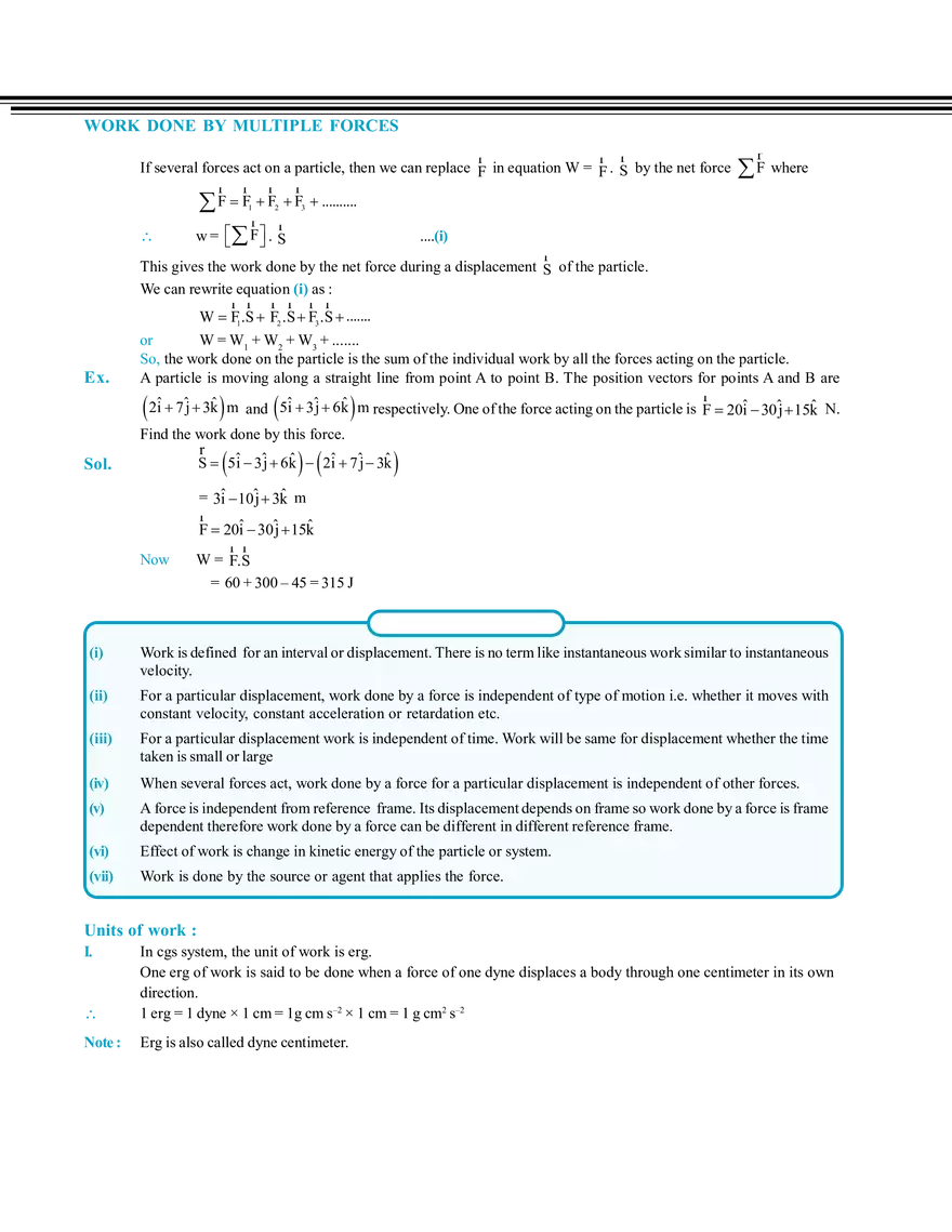 Work, Energy & Power - Page 24