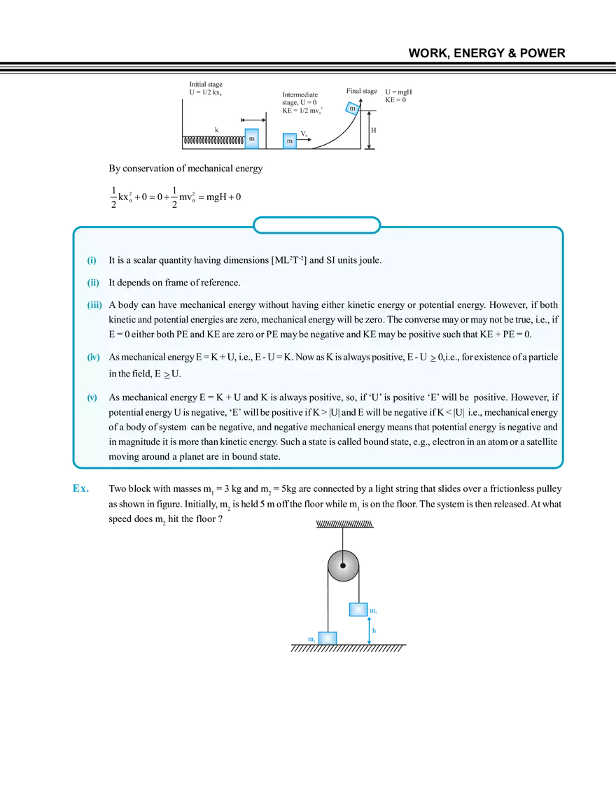 Work, Energy & Power - Page 27