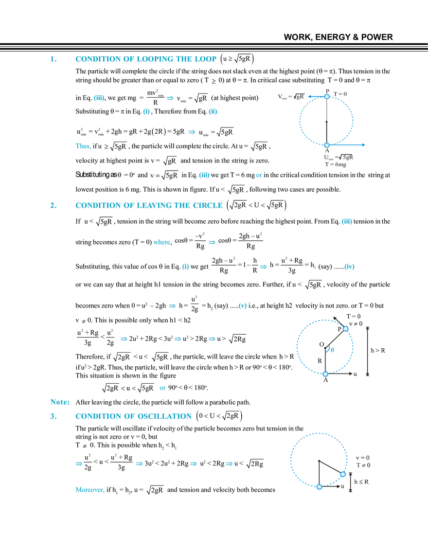 Work, Energy & Power - Page 33