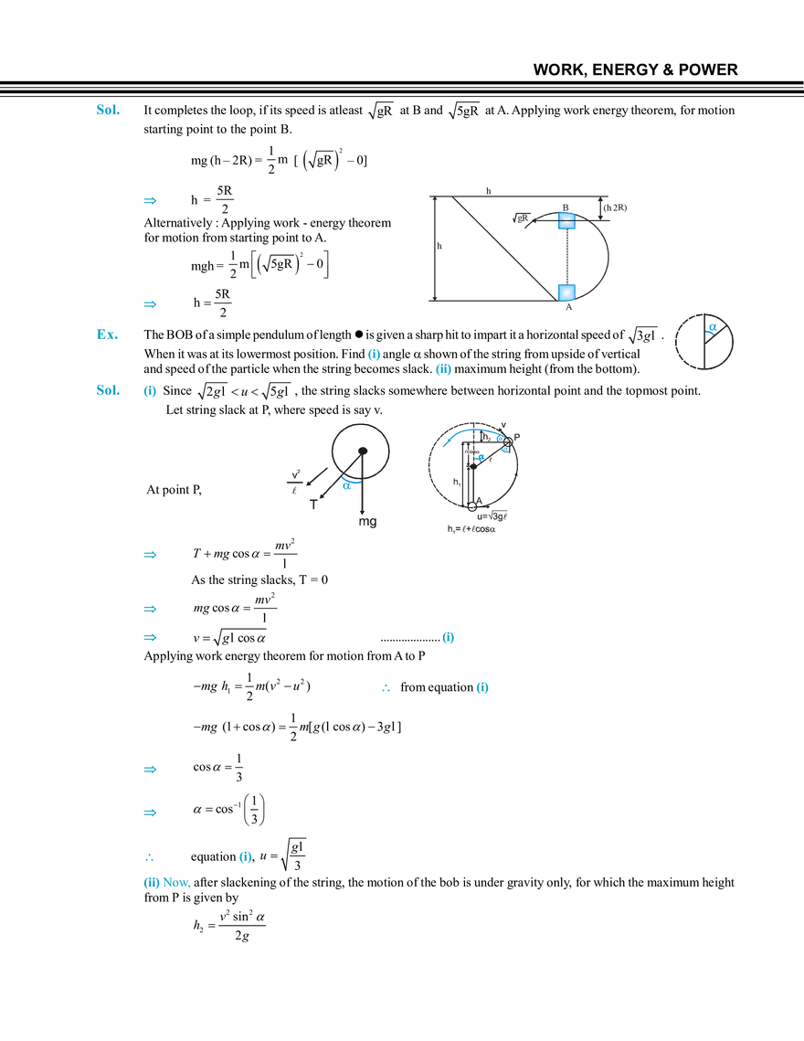 Work, Energy & Power - Page 36