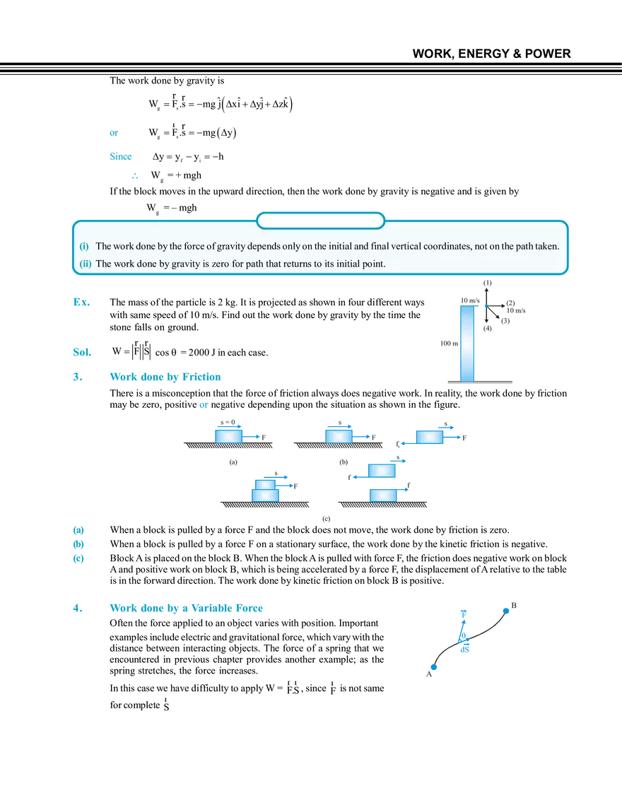 Work, Energy & Power - Page 42