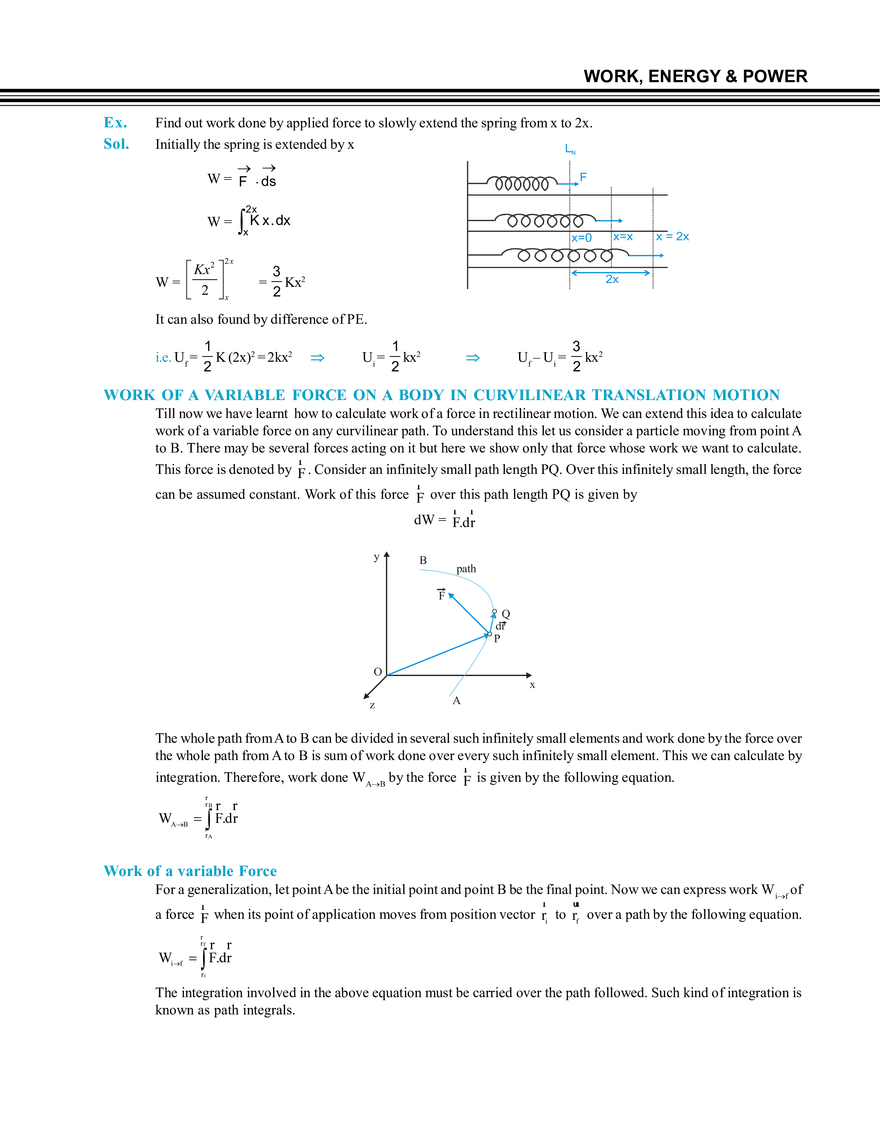 Work, Energy & Power - Page 3