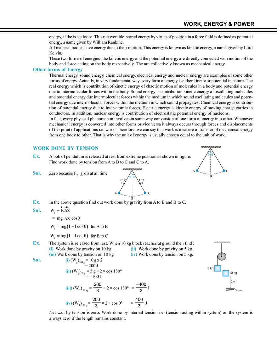 Work, Energy & Power - Page 5
