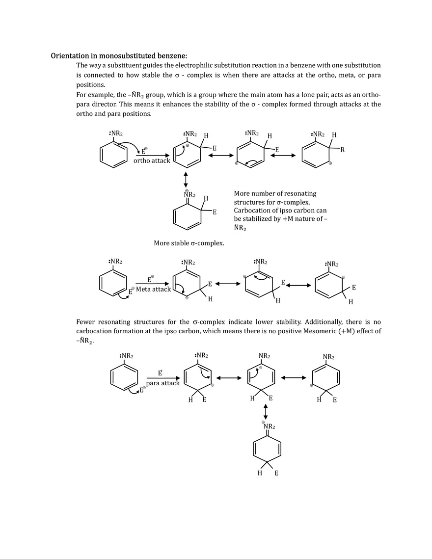 Orientation and Reactivity of Monosubstituted Benzene Ring - Page 2
