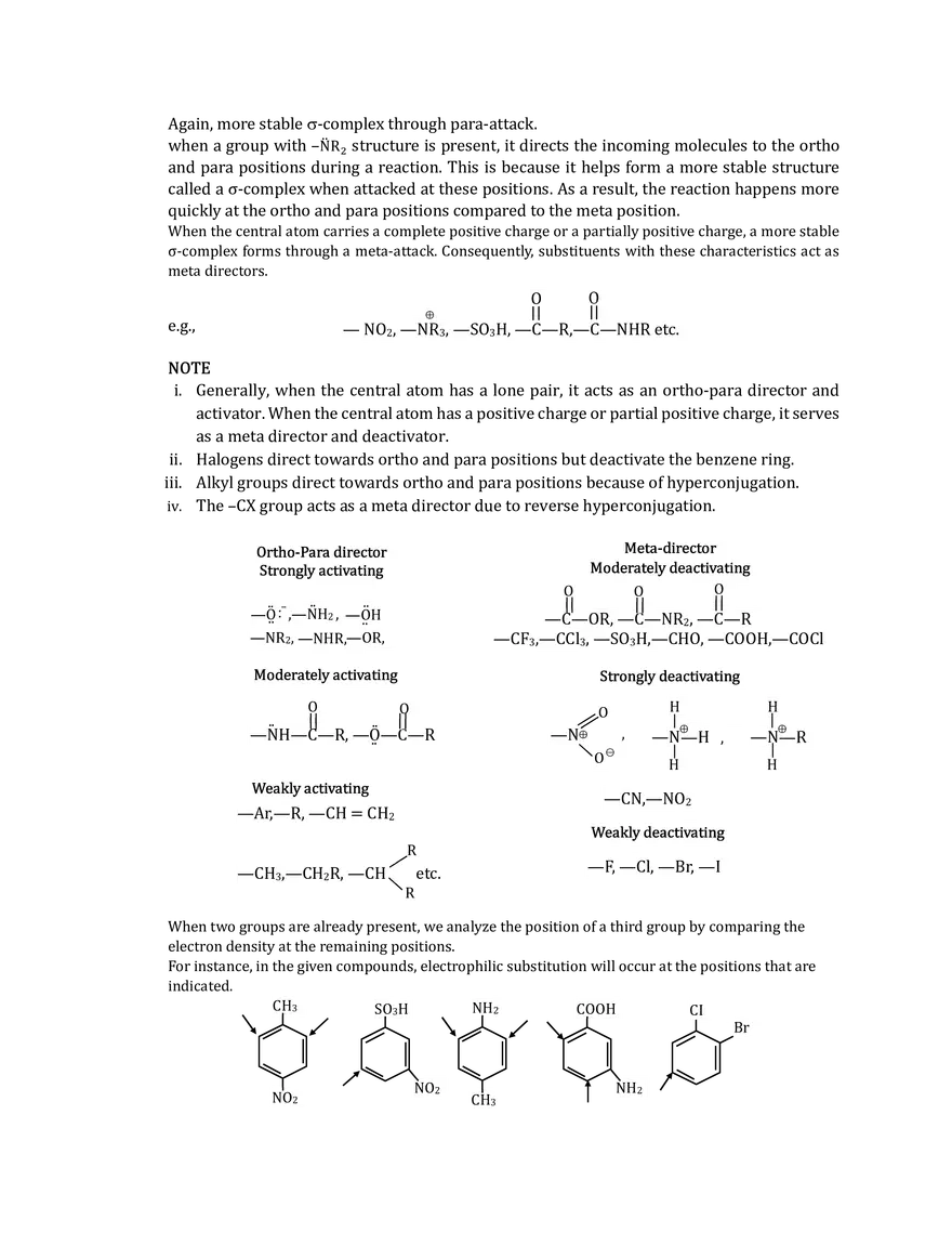 Orientation and Reactivity of Monosubstituted Benzene Ring - Page 3