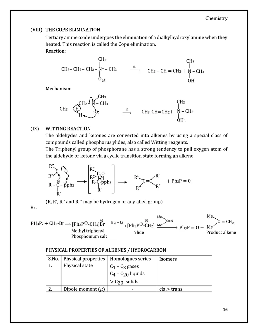 Alkene Notes - Page 8