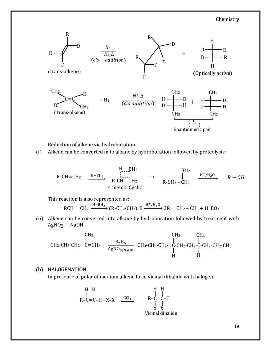 Alkene Notes - Page 11