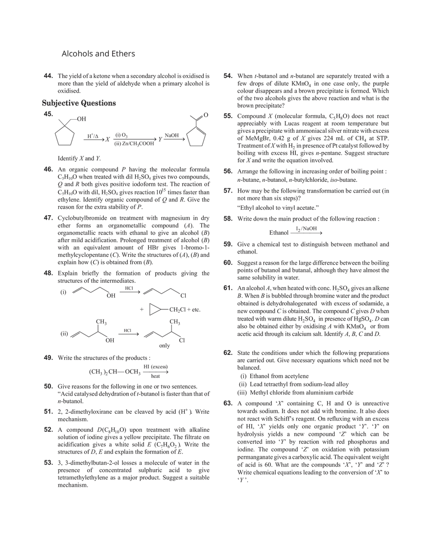 24 Alcohols and Ethers - Page 8