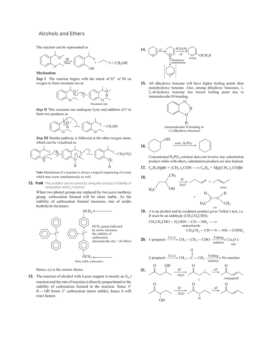24 Alcohols and Ethers - Page 12