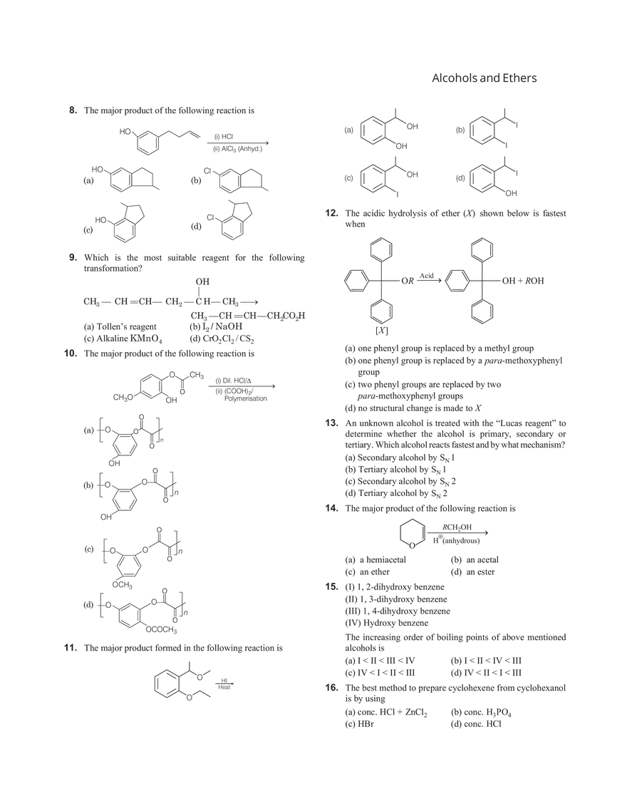24 Alcohols and Ethers - Page 2