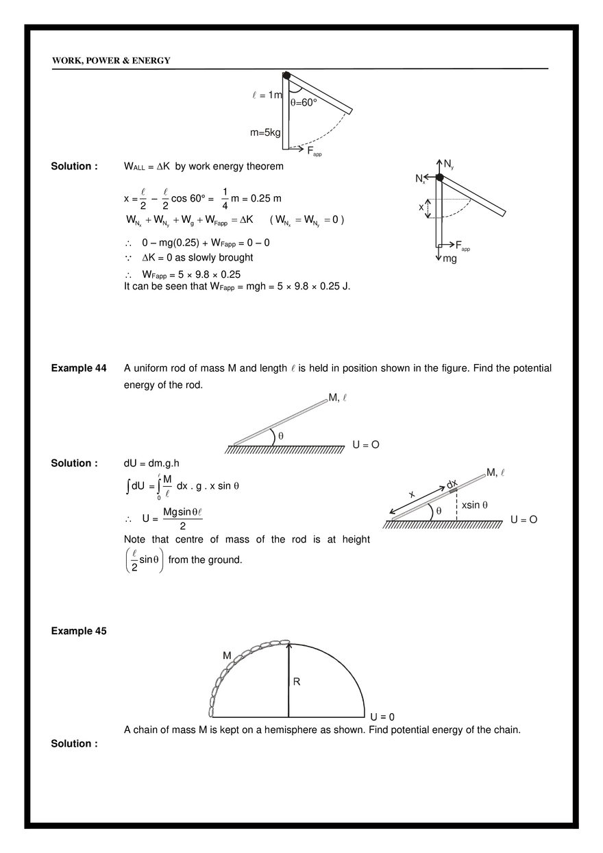 Chapter 8 Work, Power & Energy - Page 11