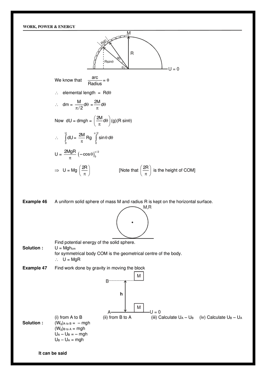 Chapter 8 Work, Power & Energy - Page 12