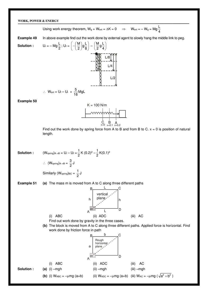 Chapter 8 Work, Power & Energy - Page 15