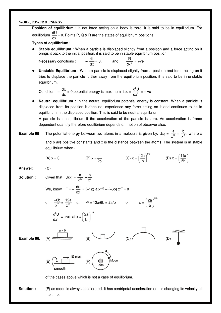 Chapter 8 Work, Power & Energy - Page 21
