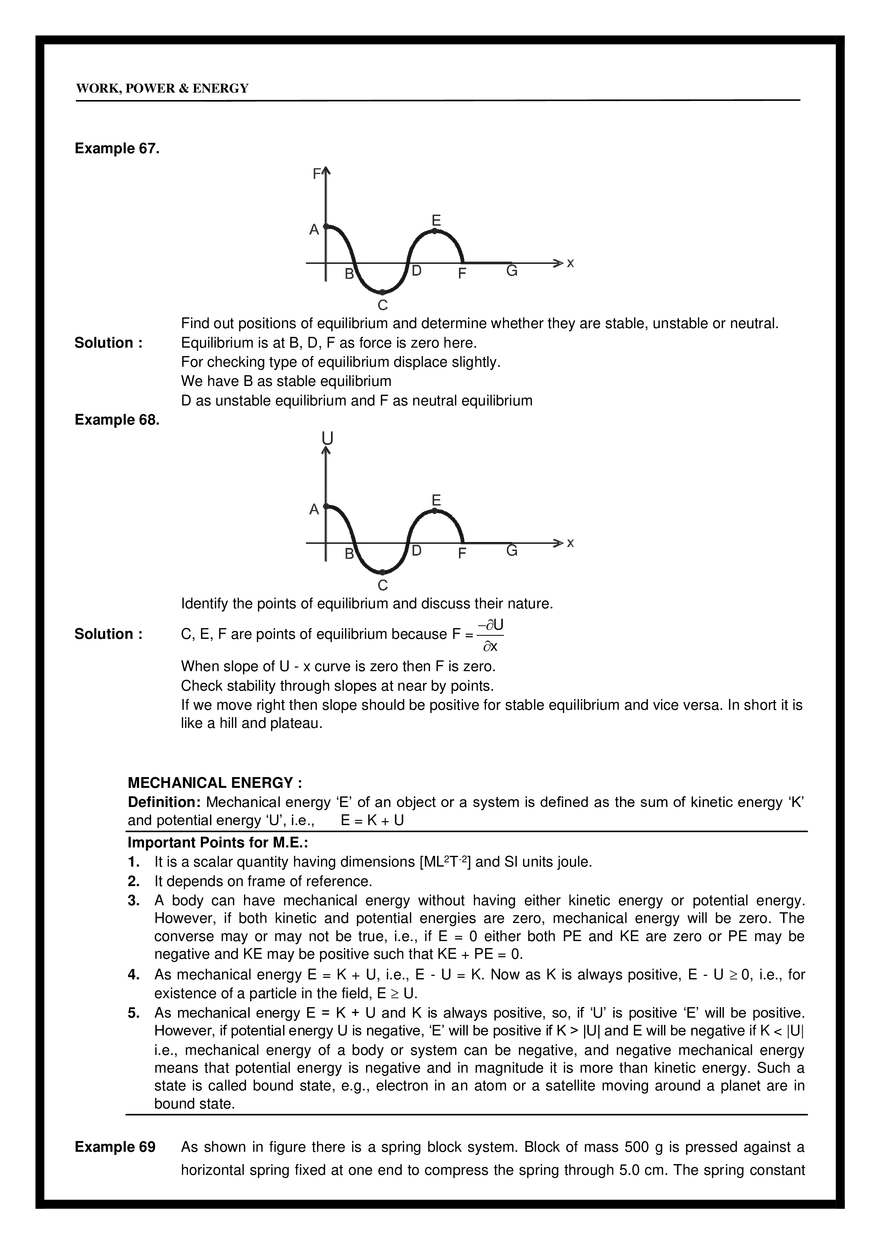 Chapter 8 Work, Power & Energy - Page 22