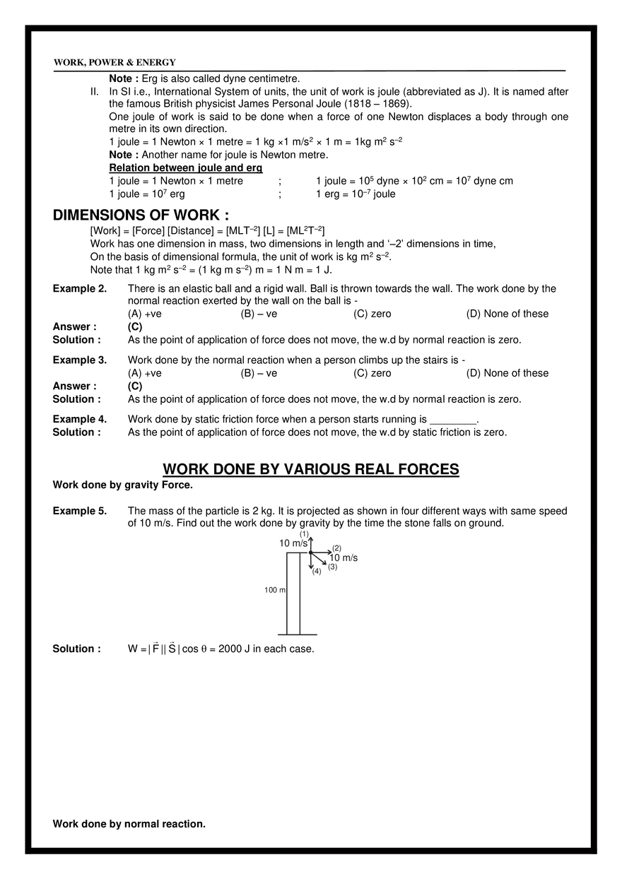 Chapter 8 Work, Power & Energy - Page 24