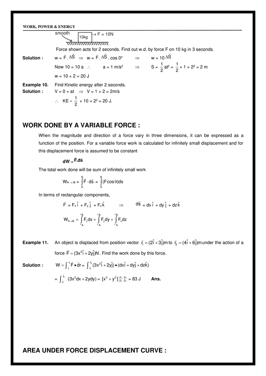 Chapter 8 Work, Power & Energy - Page 28