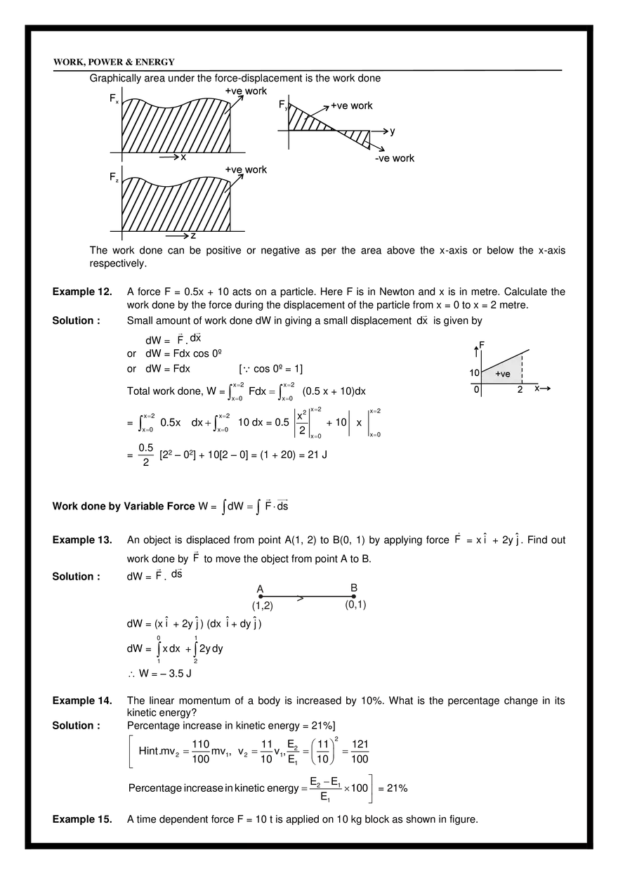 Chapter 8 Work, Power & Energy - Page 29