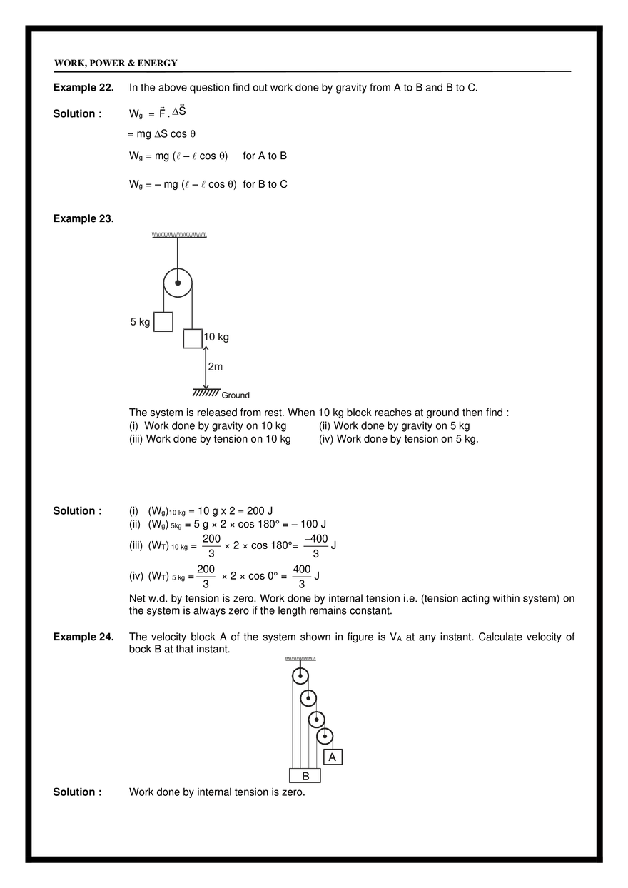 Chapter 8 Work, Power & Energy - Page 3