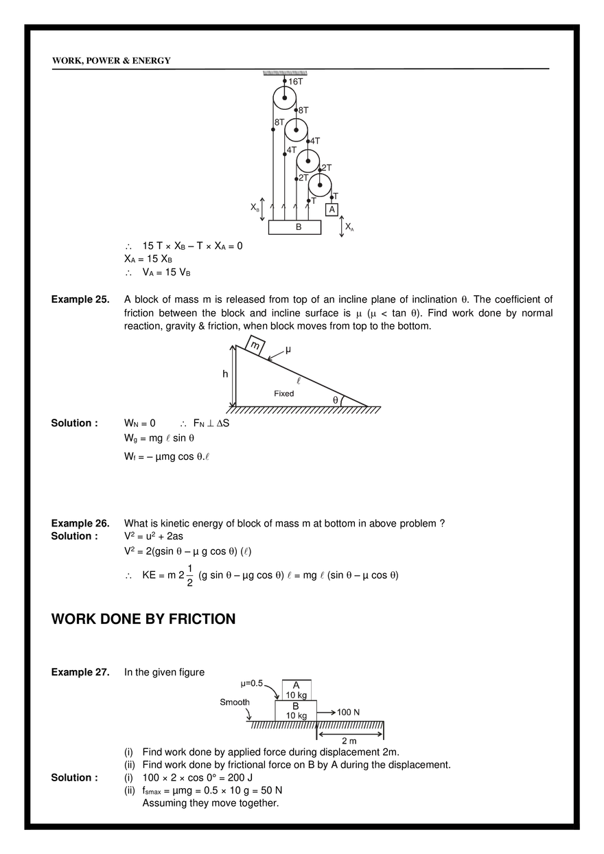 Chapter 8 Work, Power & Energy - Page 4