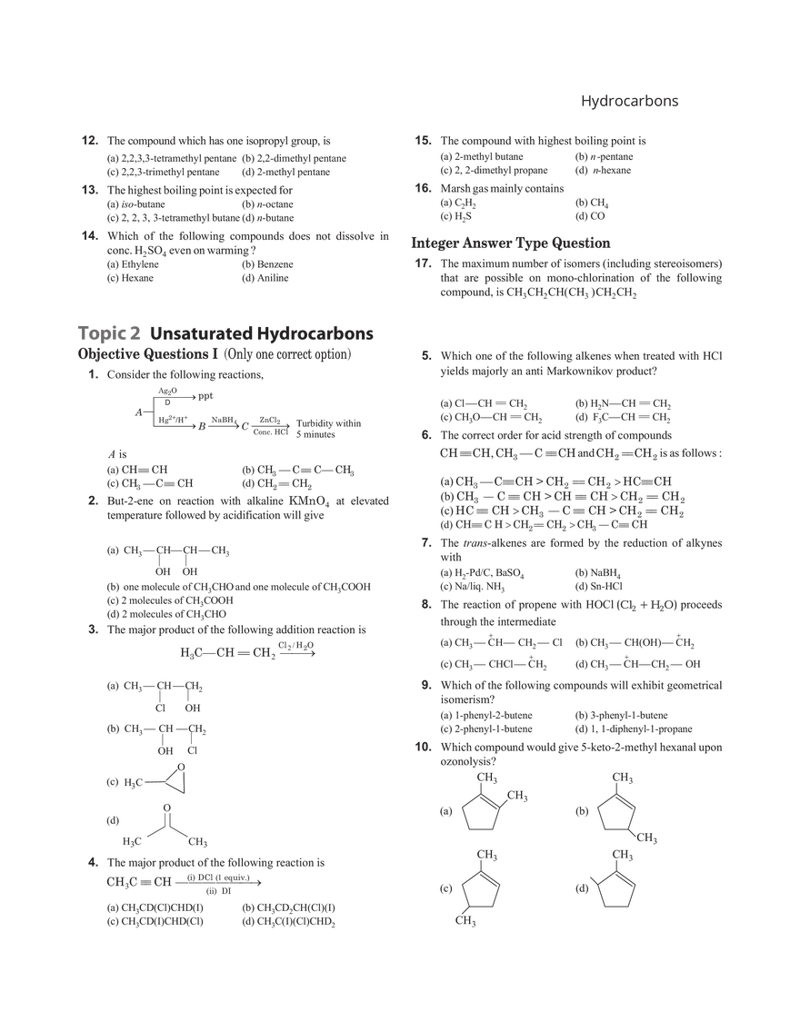 22 Hydrocarbons - Page 2