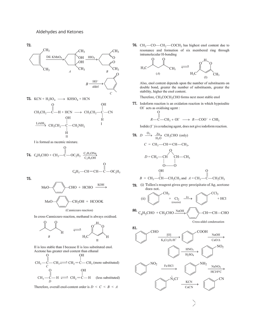 25 Aldehydes and Ketones - Page 10