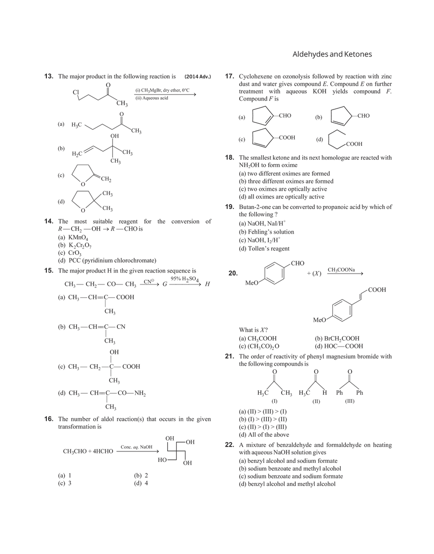25 Aldehydes and Ketones - Page 12