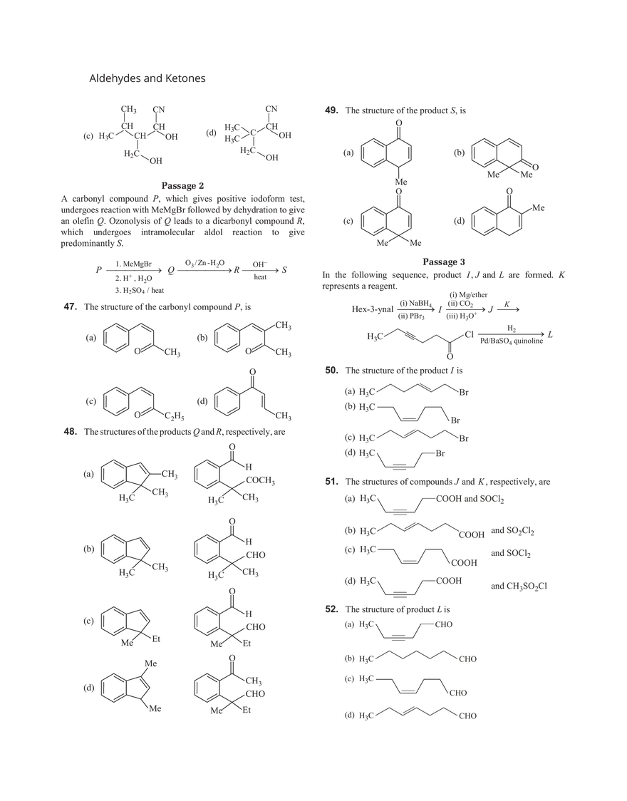 25 Aldehydes and Ketones - Page 15