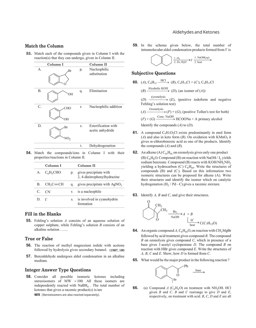 25 Aldehydes and Ketones - Page 16