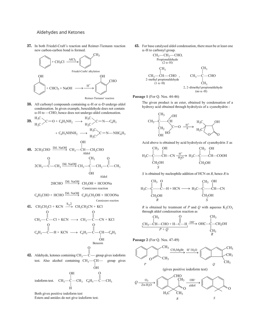 25 Aldehydes and Ketones - Page 6