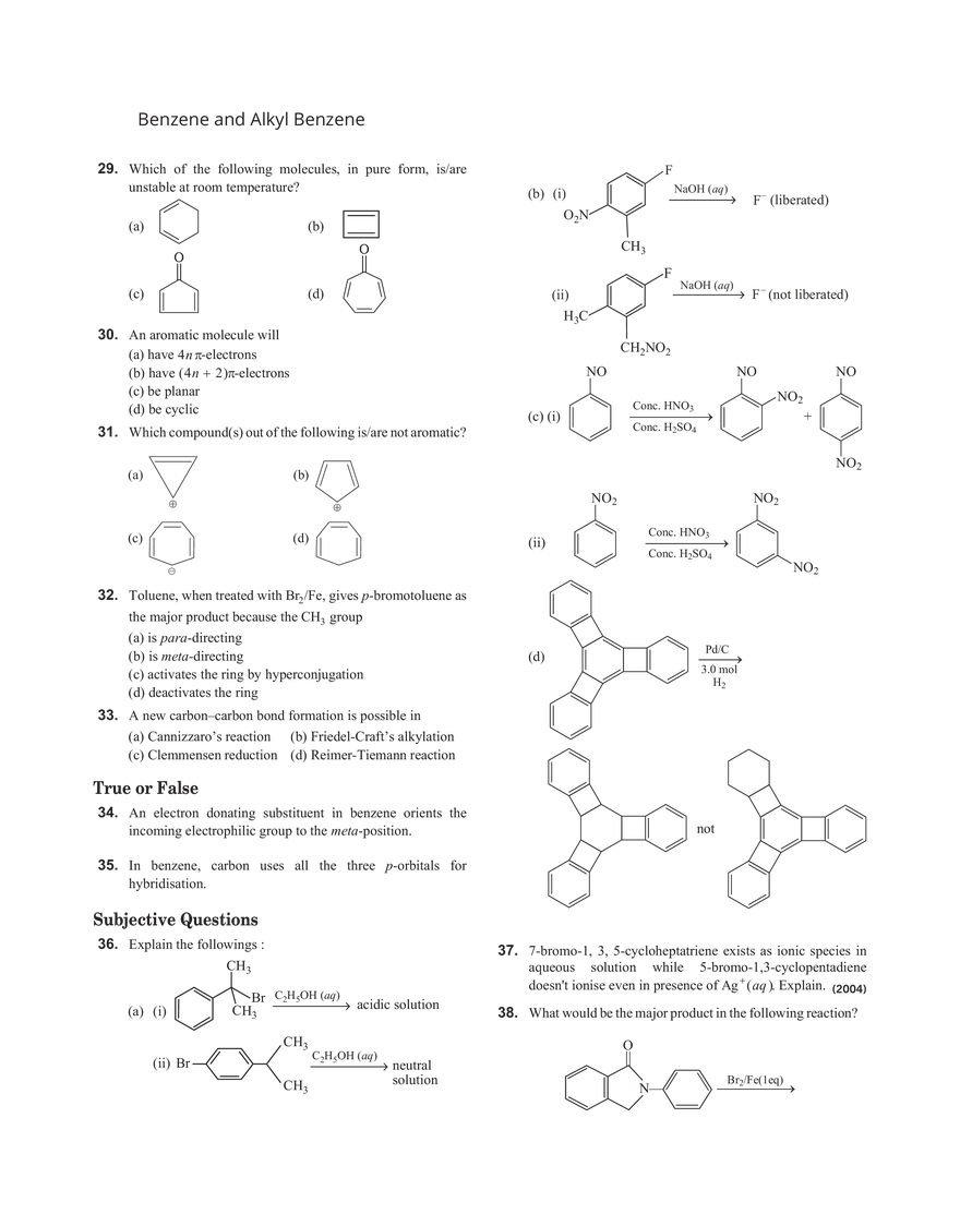 28 Benzene and Alkyl Benzene - Page 10