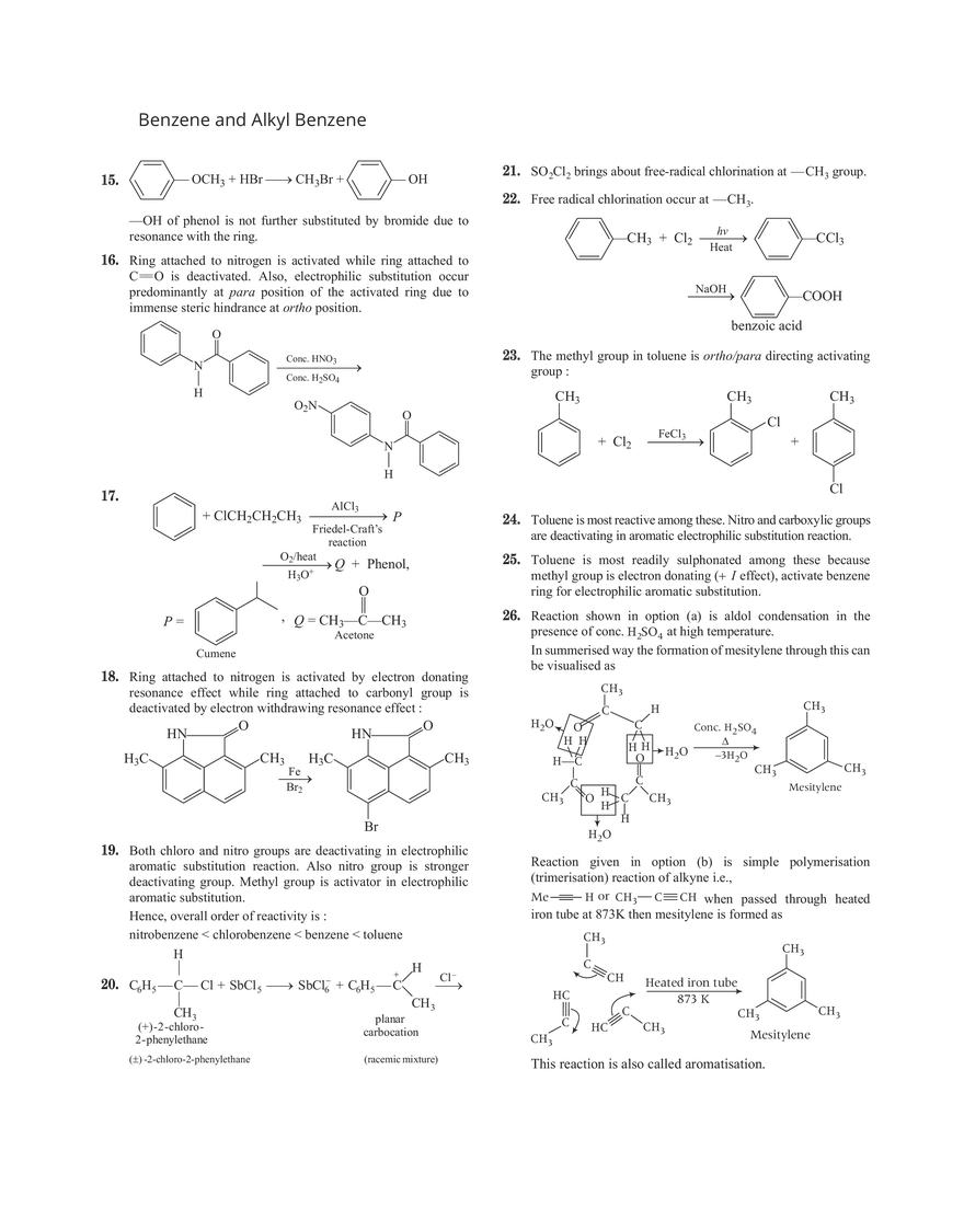 28 Benzene and Alkyl Benzene - Page 3