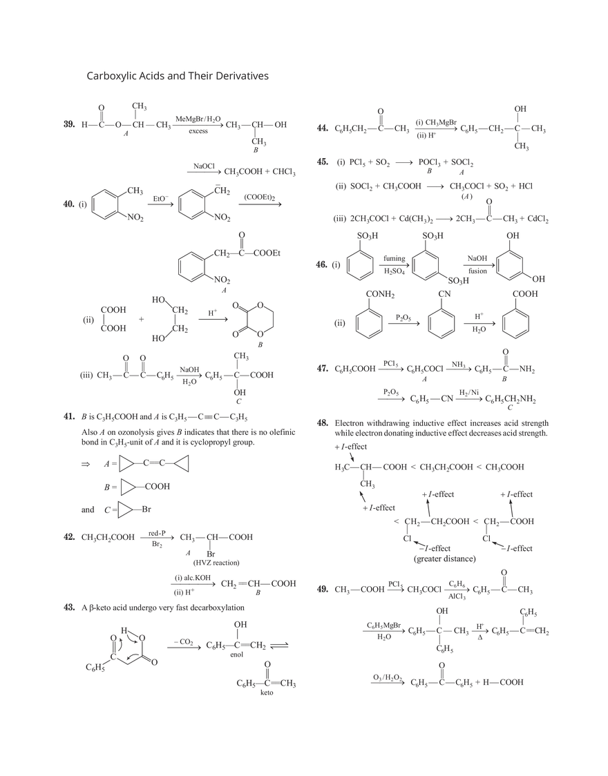 26 Carboxylic Acids and Their Derivatives - Page 7