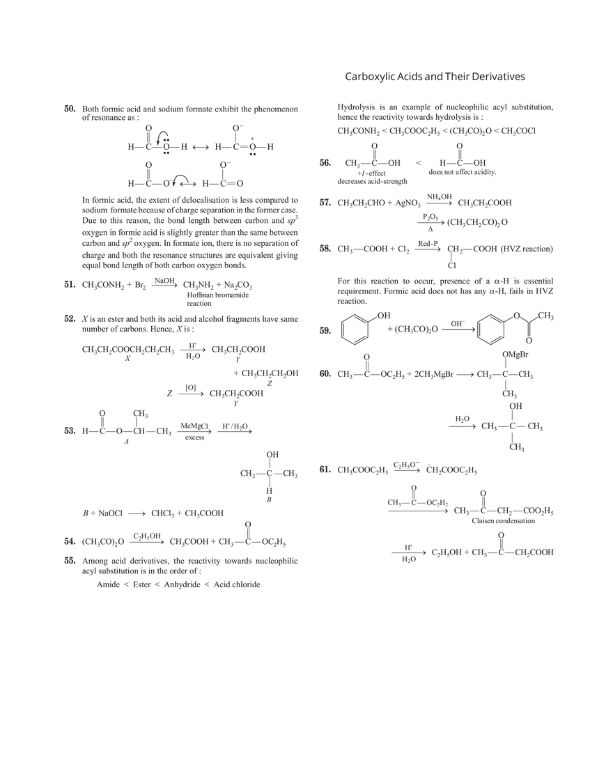 26 Carboxylic Acids and Their Derivatives - Page 8