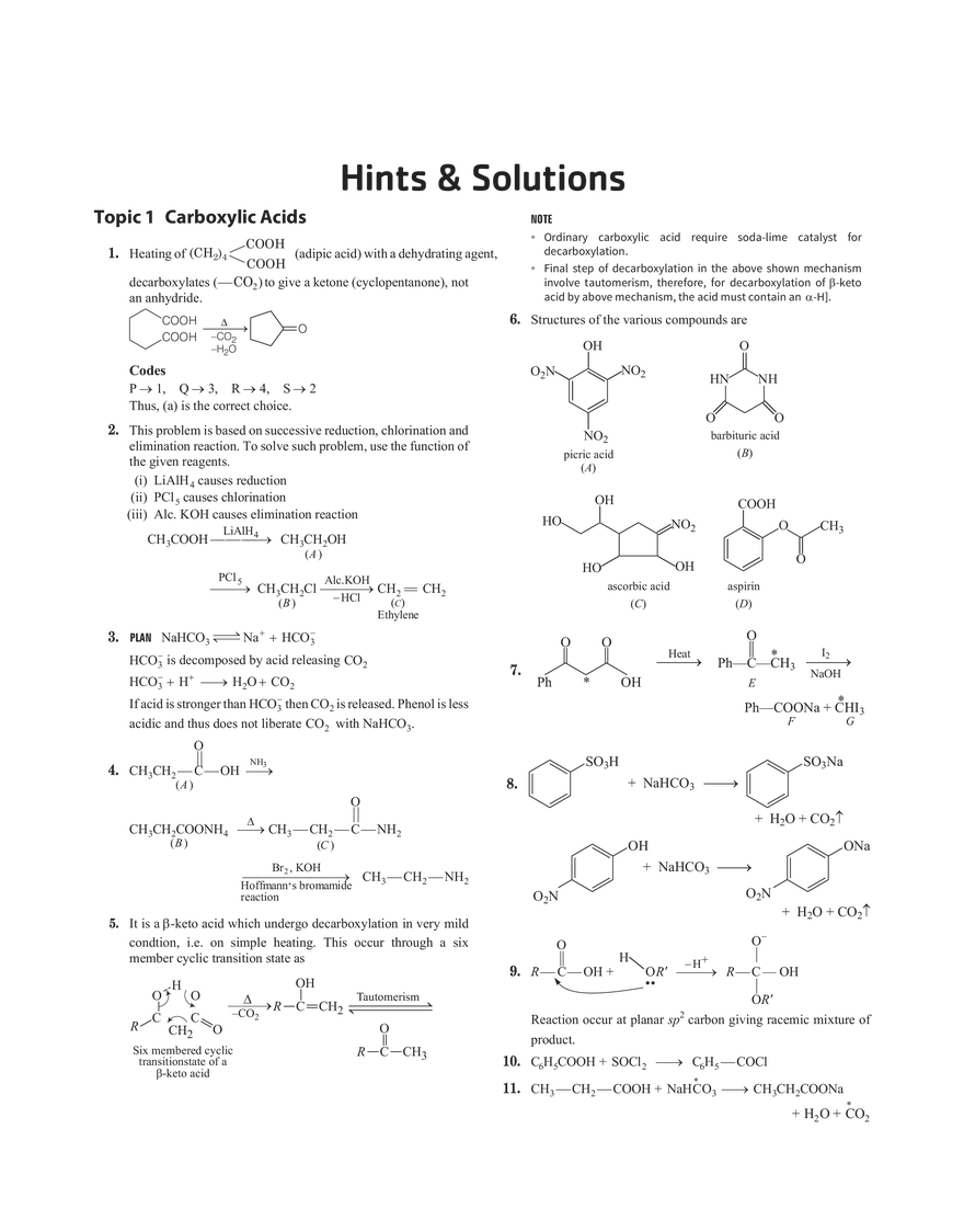 26 Carboxylic Acids and Their Derivatives - Page 14