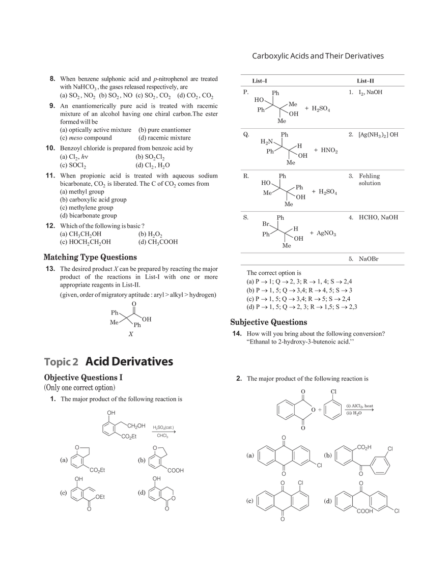 26 Carboxylic Acids and Their Derivatives - Page 2