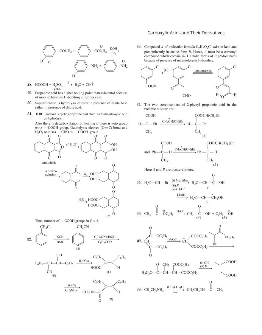 26 Carboxylic Acids and Their Derivatives - Page 6