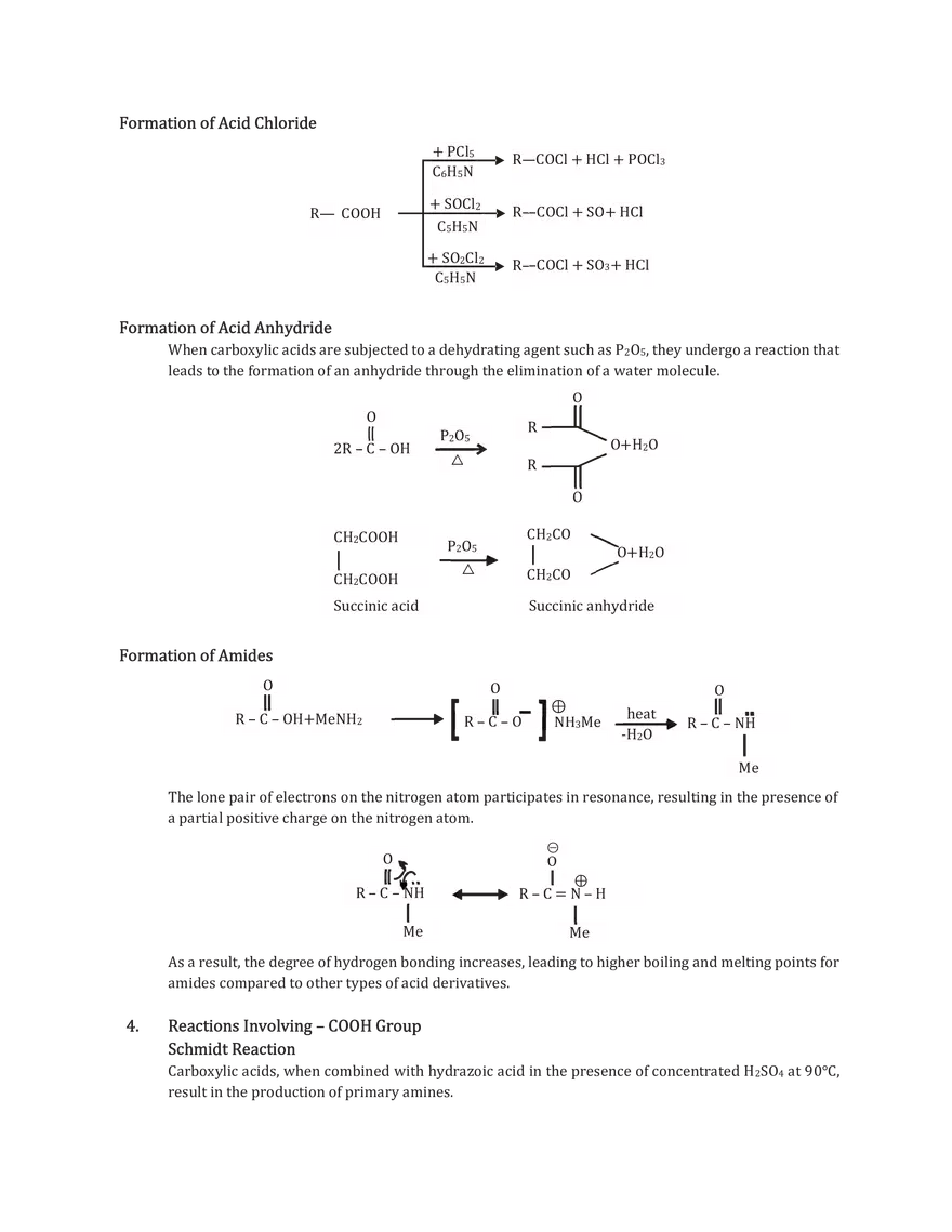 Chemical Properties of Carboxylic Acid - Page 4