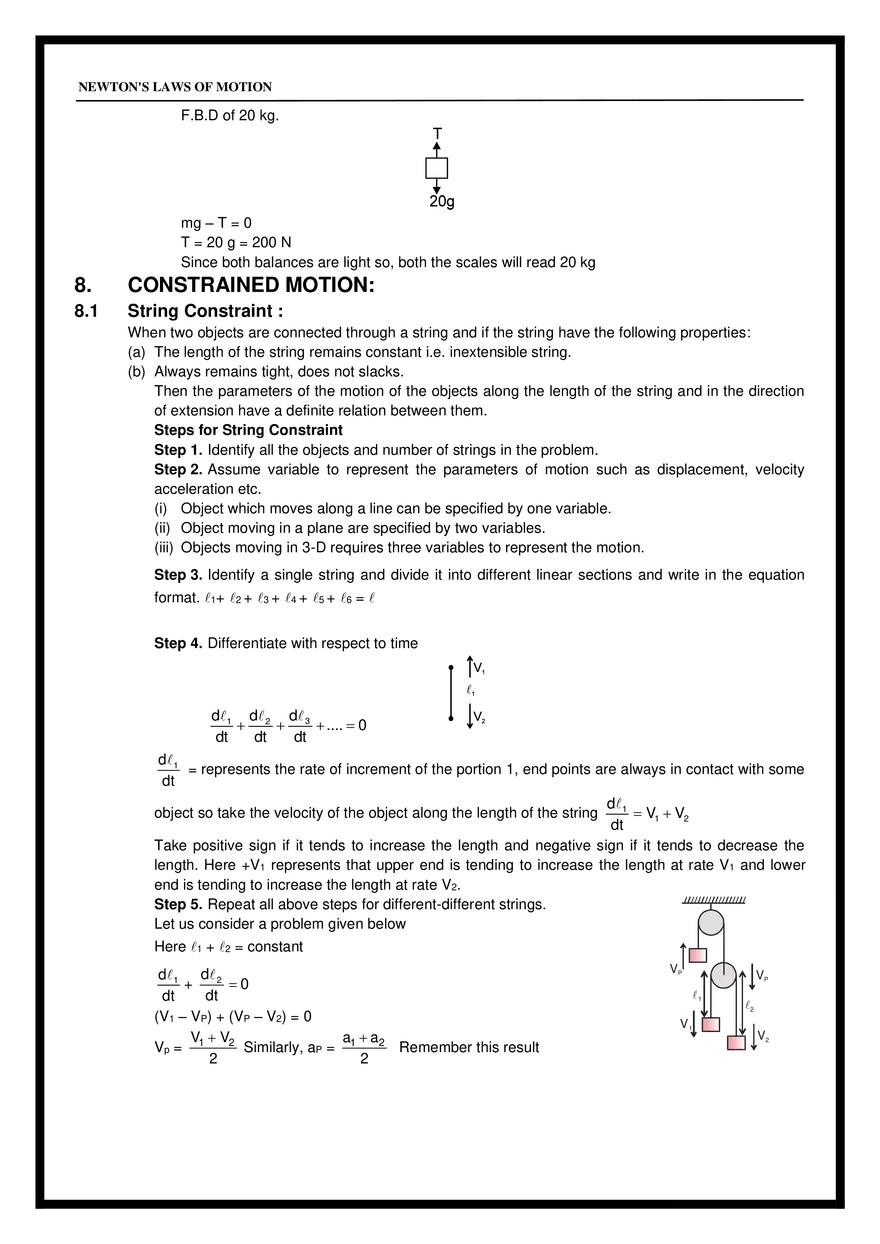 Chapter-6 Newton’s Laws of Motion - Page 7
