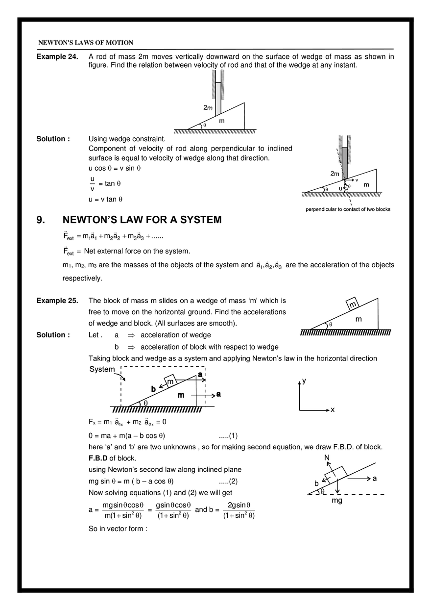 Chapter-6 Newton’s Laws of Motion - Page 11