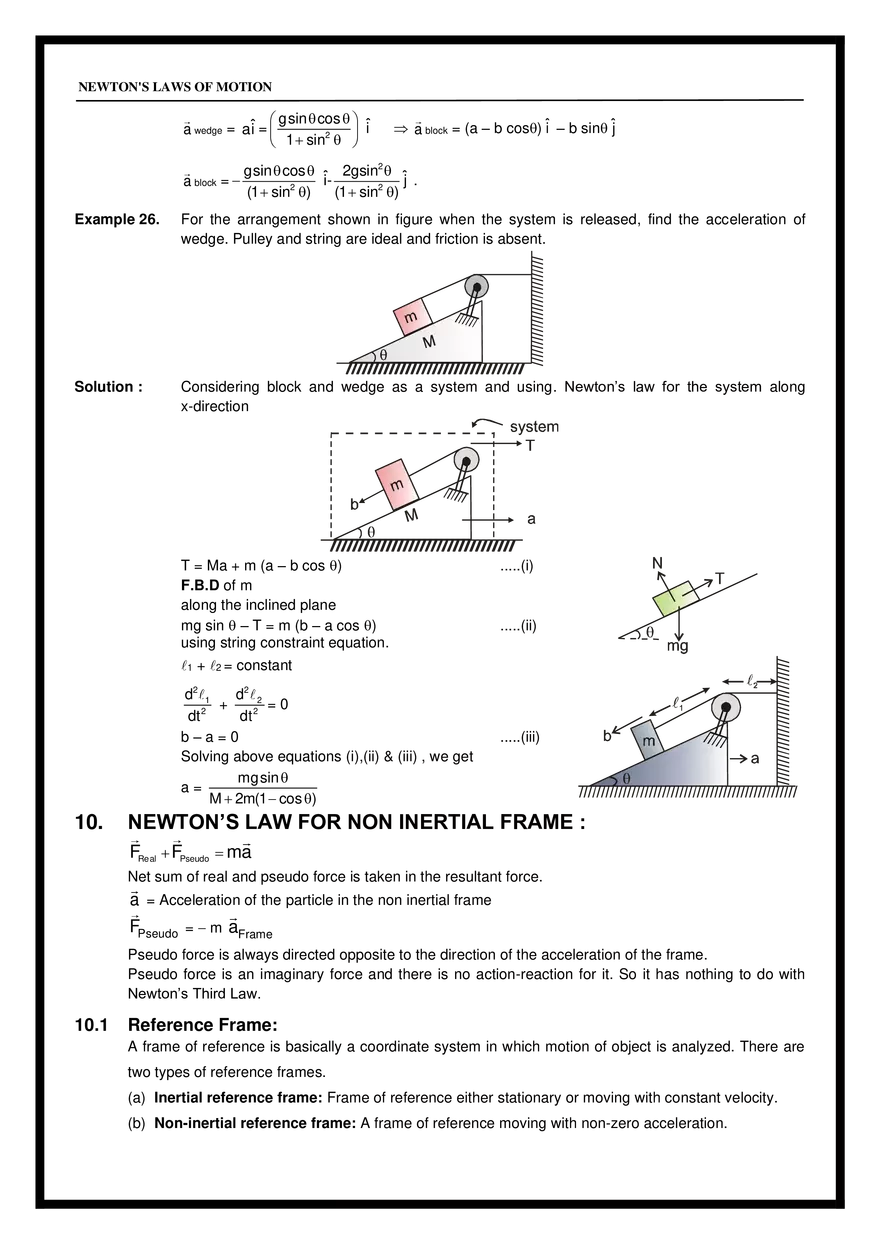 Chapter-6 Newton’s Laws of Motion - Page 12