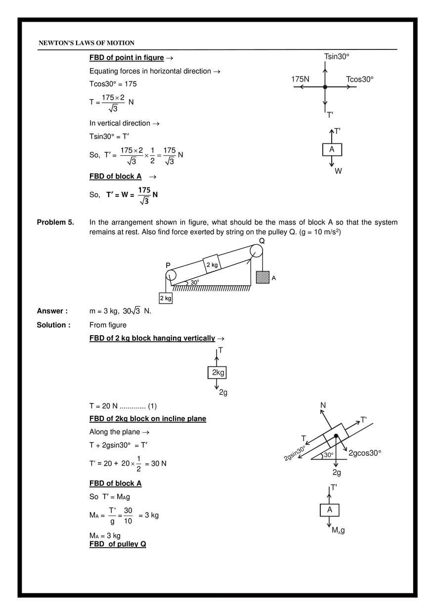 Chapter-6 Newton’s Laws of Motion - Page 17