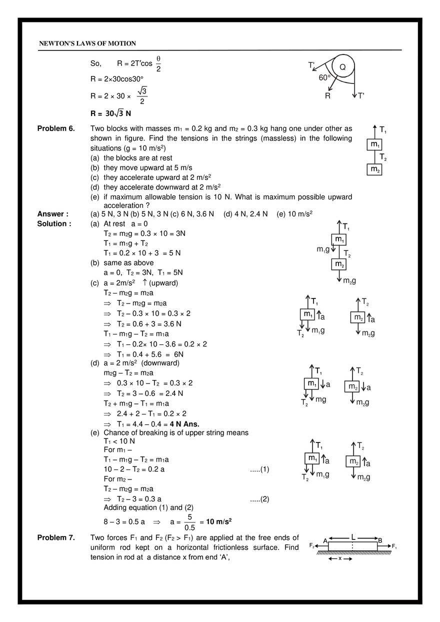 Chapter-6 Newton’s Laws of Motion - Page 18