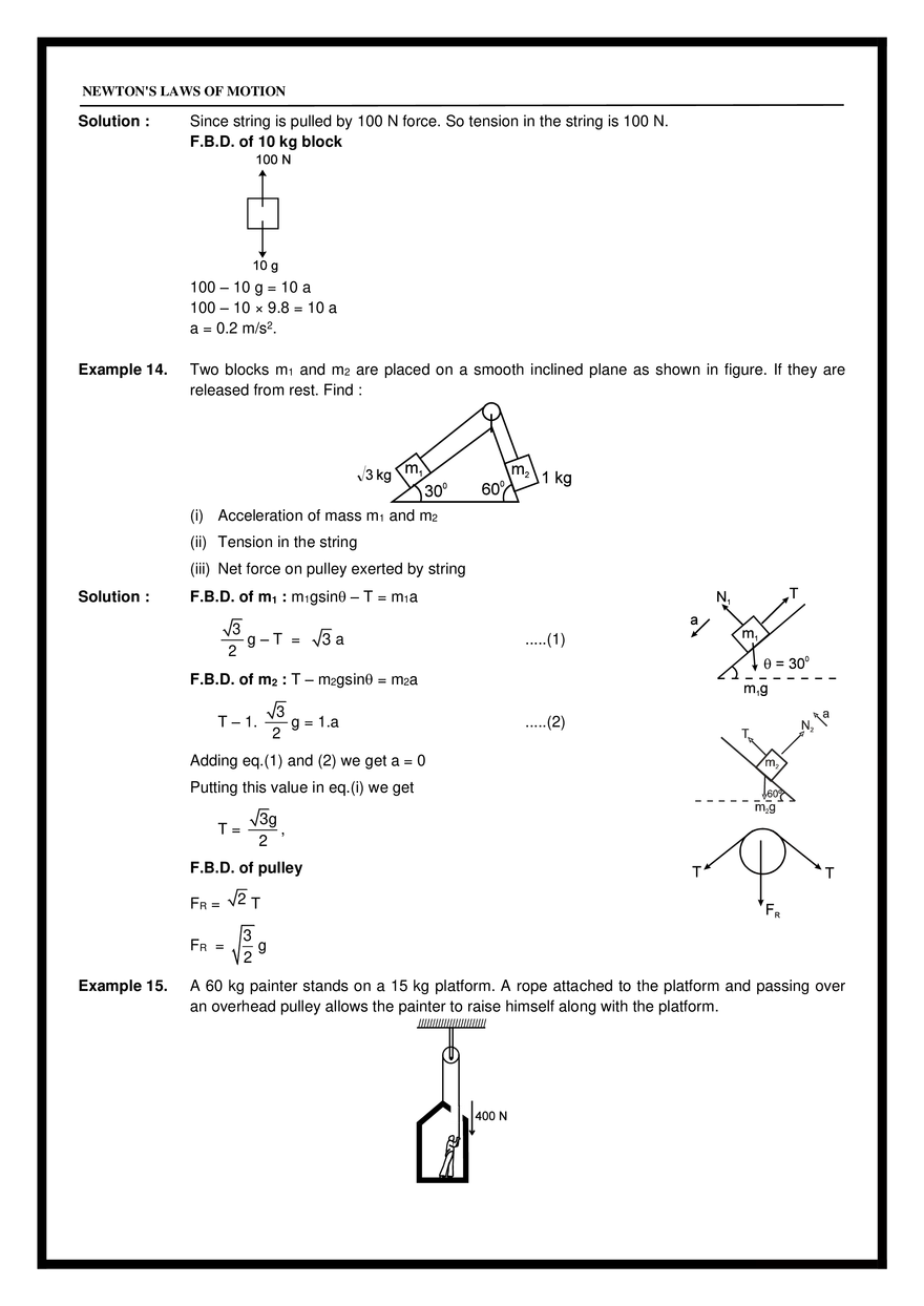 Chapter-6 Newton’s Laws of Motion - Page 3