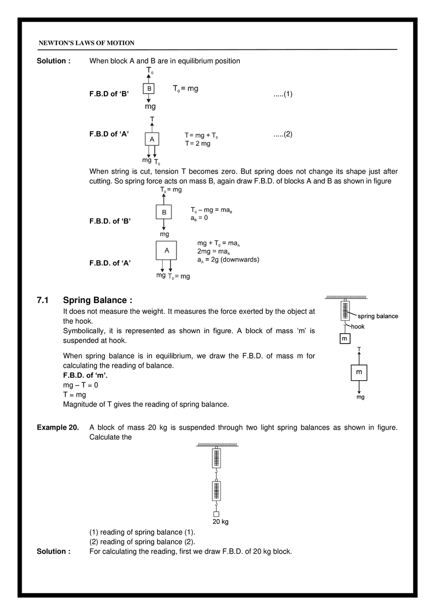 Chapter-6 Newton’s Laws of Motion - Page 6